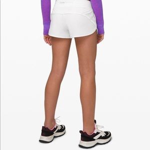 ISO white and black ivivva shorts!